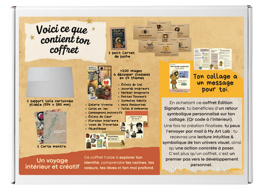Coffret QUI SUIS-JE ? – Redécouvre qui tu es, en profondeur et en douceur - Édition Signature
