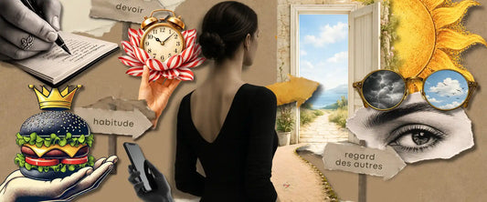 Collage introspectif pour savoir ce que l’on veut vraiment quand tout se mélange