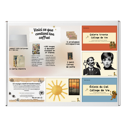 Mon Collage de Vie – Coffret créatif introspectif (Édition Atelier)
