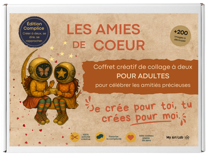 Les Amies de Cœur – Coffret créatif à deux (Édition Complice)