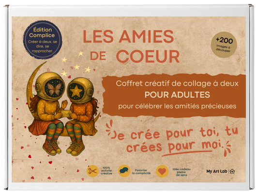 Coffret LES AMIES DE COEUR  –  Crée à deux et renforce un lien précieux – Édition Complice