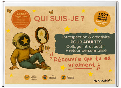 Coffret QUI SUIS-JE ? – Redécouvre qui tu es, en profondeur et en douceur - Édition Signature