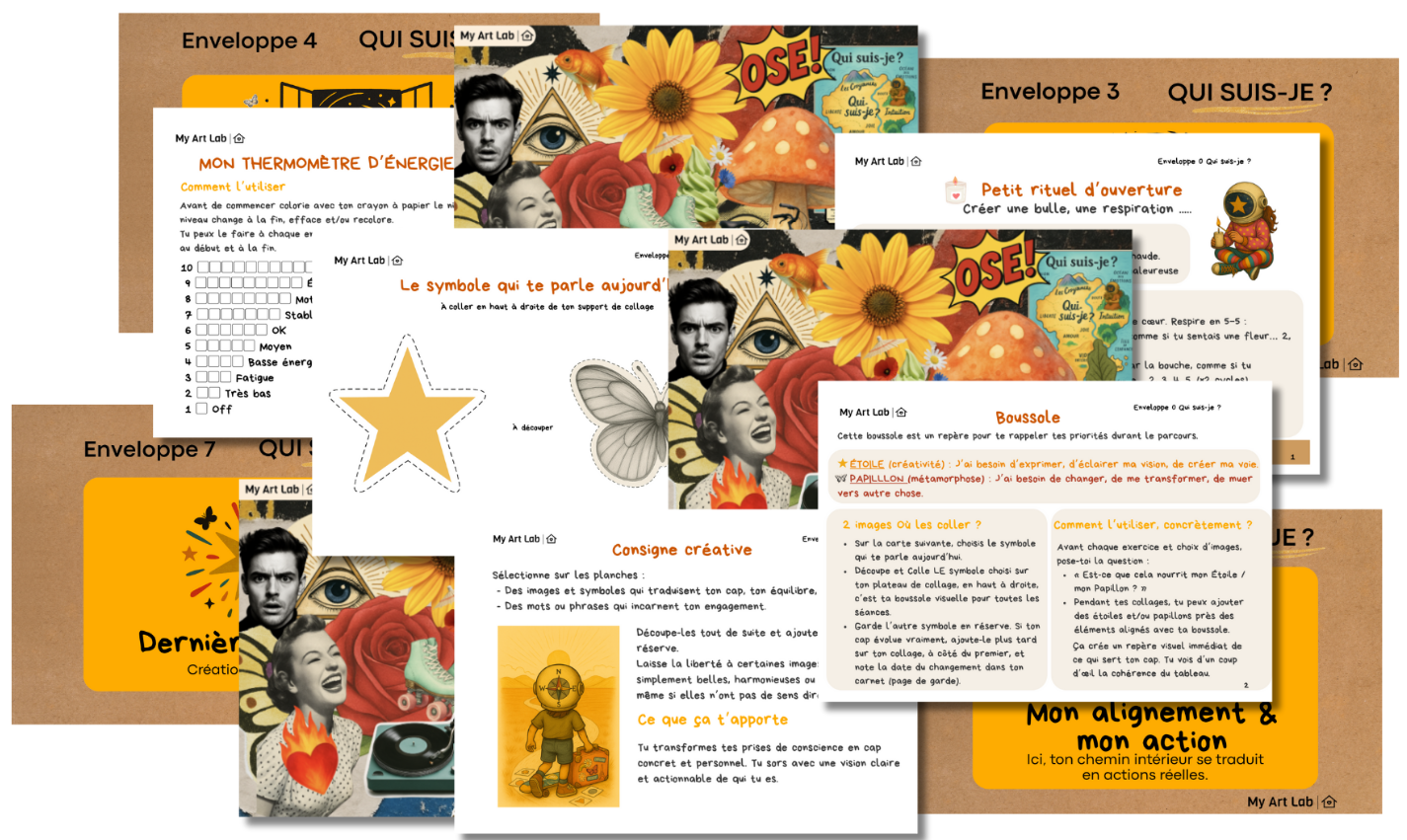 Coffret QUI SUIS-JE ? – Redécouvre qui tu es, en profondeur et en douceur - Édition Signature