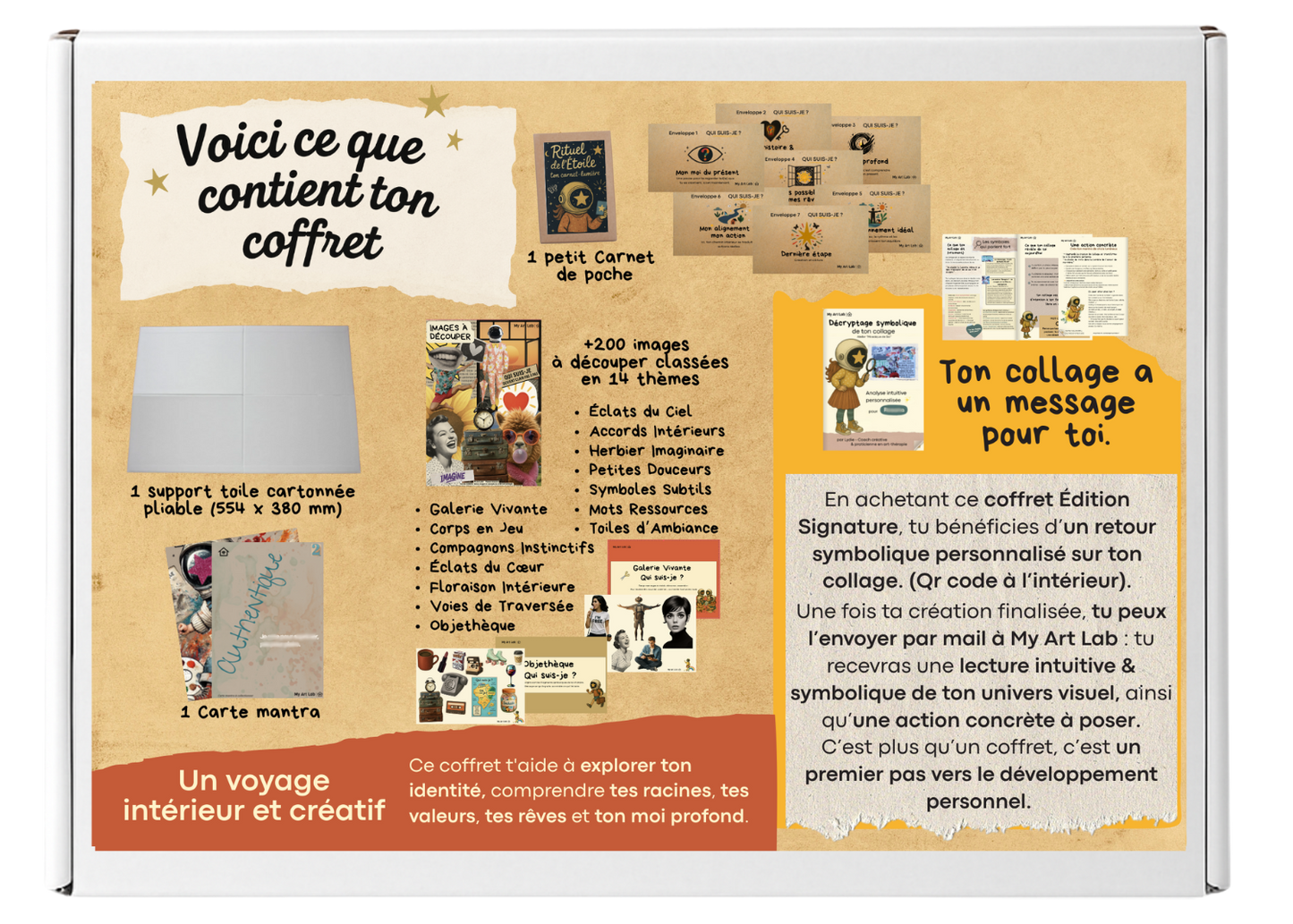 Coffret QUI SUIS-JE ? – Redécouvre qui tu es, en profondeur et en douceur - Édition Signature